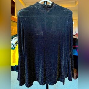 🛍️NYGARD ‼️Blouse women size S color black. 89%Nylon💯